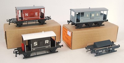 Lot 326 - Four Bernard Ridgley wagons:- one each...