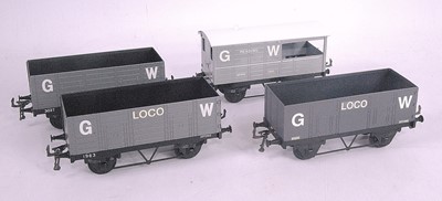 Lot 321 - Four Bernard Ridgley wagons:- GW Toad and 3 x...