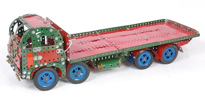 Lot 3207 - A Meccano home-built model of a Foden 8-wheel...