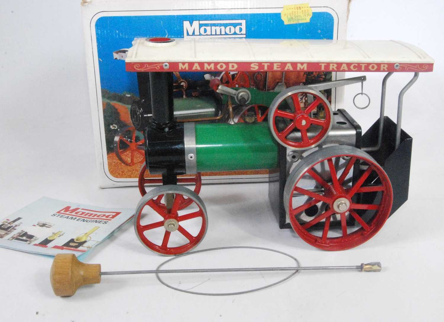 Lot 2 - A Mamod TE1A traction engine of usual...