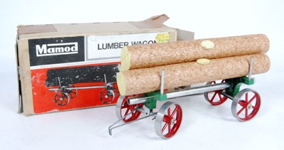Lot 6 - A Mamod LW1 lumber wagon of usual...
