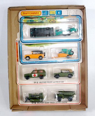 Lot 2325 - A Matchbox twin pack boxed/carded diecast...