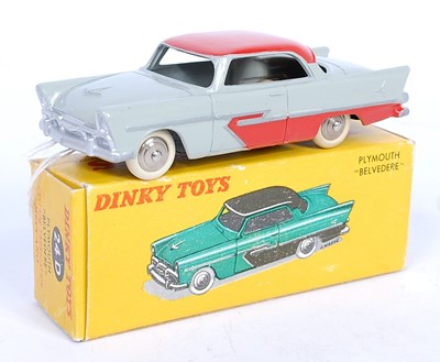 Lot 1994 - A French Dinky Toys No. 24D Plymouth Belvedere...