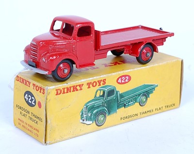 Lot 1995 - A Dinky Toys No. 422 Fordson Thames flat truck...