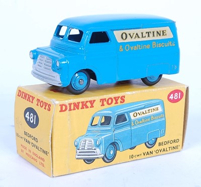 Lot 1996 - A Dinky Toys No. 481 Ovaltine 10cwt delivery...