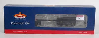 Lot 967 - Bachmann 31-002 BR black, early crest Robinson...