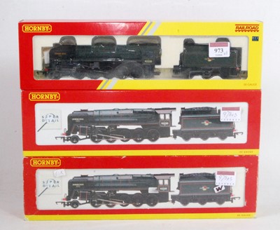 Lot 973 - Hornby R2785 and 2 x R2187 "Evening Star"...