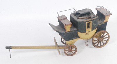 Lot 3268 - An unusual early 20th century wooden and cast...