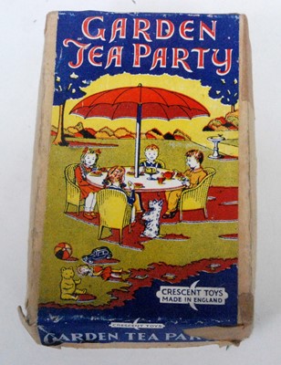 Lot 1213 - A Crescent Toys Garden Tea Party gift set,...