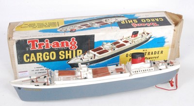 Lot 3273 - A Triang model No. 436S plastic cargo ship...