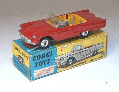 Lot 1648 - A Corgi Toys No. 215S Ford Thunderbird open...