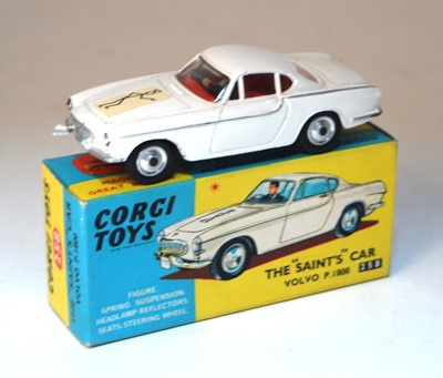 Lot 1650 - A Corgi Toys No. 258 The Saint's Volvo P1800...