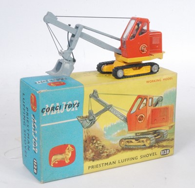 Lot 1651 - A Corgi Toys No. 1128 Priestman Luffing Shovel...