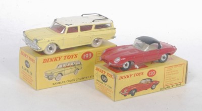 Lot 2014 - A Dinky Toy boxed play worn diecast group to...