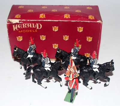 Lot 1203 - A Herald Models plastic standard bearer and...