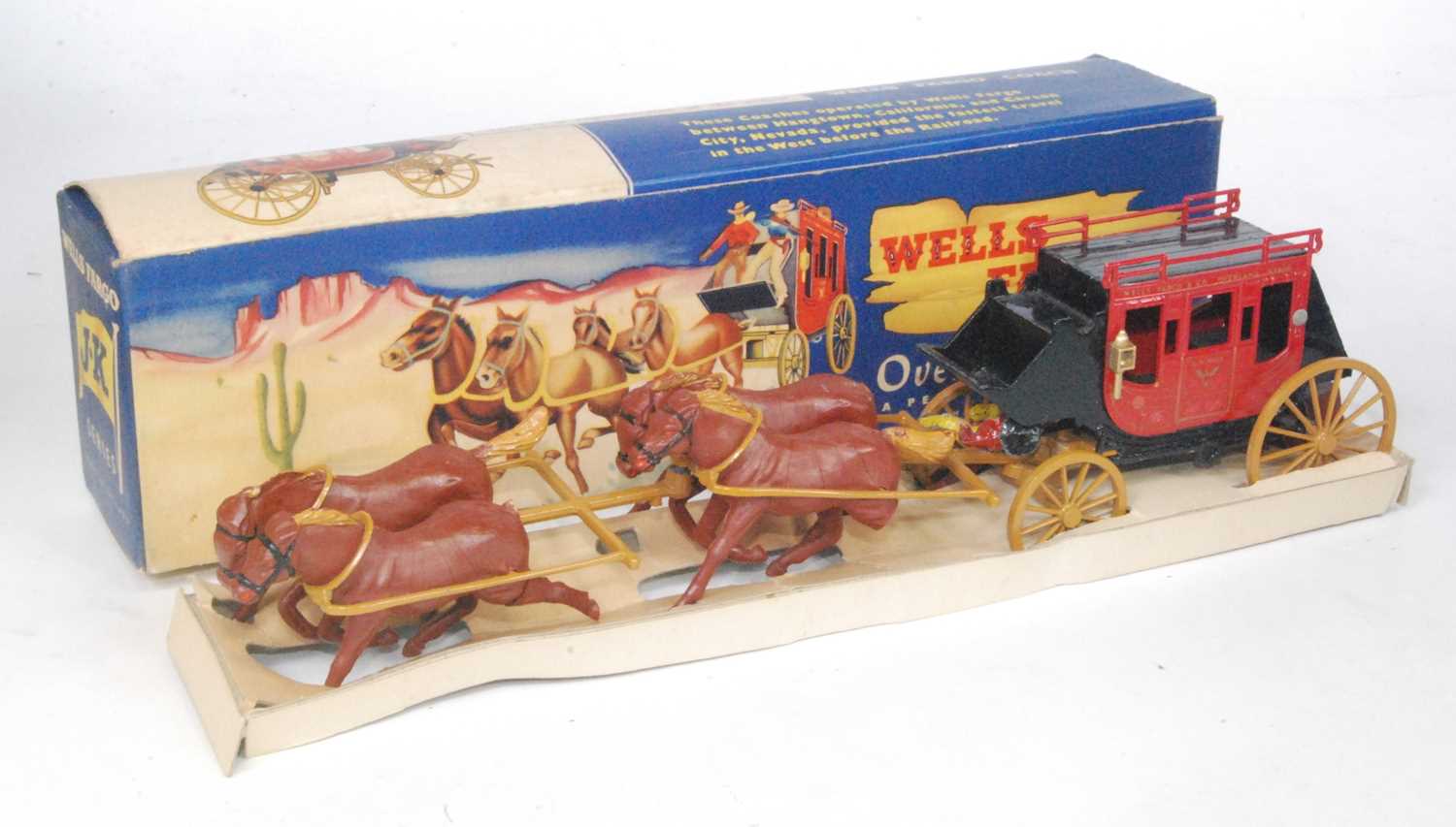 Lot 2694 - A JK Series of England Wells Fargo Stagecoach...