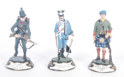 Lot 1229 - A Chas Stadden white metal military figure...