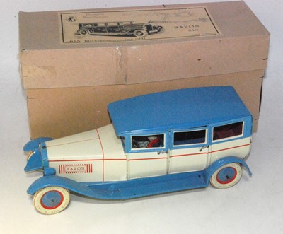 Lot 3274 - A DBS Toys of Germany tinplate and clockwork...