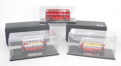 Lot 2698 - A London Transport resin specialist 1/76 scale...