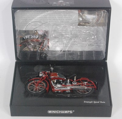 Lot 2701 - A Minichamps model No. 122 133700 Classic Bike...