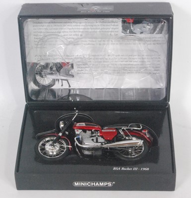 Lot 2702 - A Minichamps model No. 122 130100 Classic Bike...