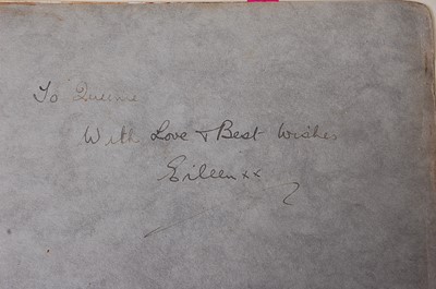 Lot 406 - An early 20th century autograph album