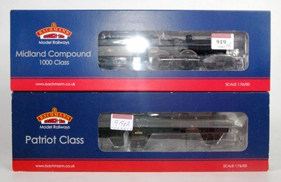 Lot 919 - Bachmann 31-210 Patriot engine and tender BR...