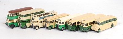 Lot 1520 - Eight various white metal, resin, and diecast...