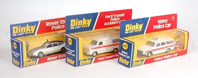 Lot 2025 - A Dinky Toys window boxed emergency services...