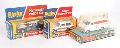 Lot 2026 - A Dinky Toys loose emergency services diecast...