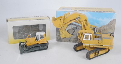 Lot 2775 - A Liebherr, Brami and Conrad 1/50 scale earth...