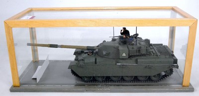 Lot 1543 - Two 1/35 scale well made plastic kit built...