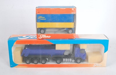 Lot 2780 - A Tekno boxed mixed issue road transport...