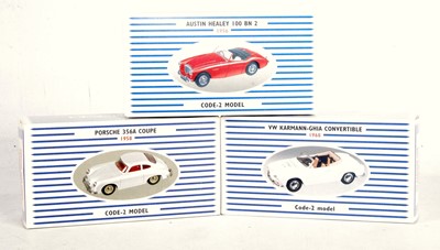 Lot 2342 - Three various boxed Code 2 Matchbox and Dinky...