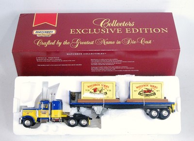 Lot 2348 - A Matchbox No. DYM92127 Peterbilt Truck and...