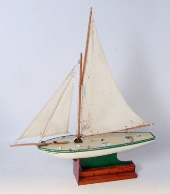Lot 18 - A Star Yachts of Birkenhead wooden sailing...