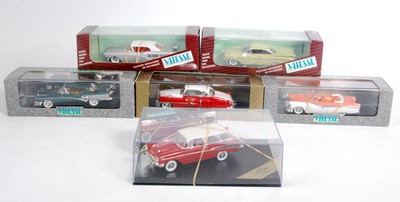 Lot 2784 - Six various boxed Vitesse 1/43 scale American...