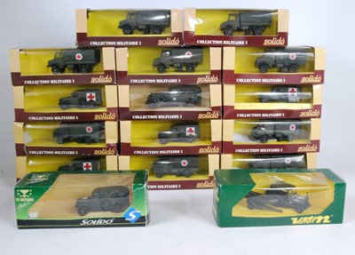 Lot 2785 - 16 various Solido 1/43 scale military diecasts...