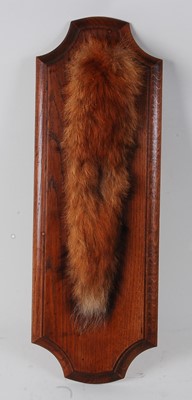 Lot 630 - * A taxidermy Fox (Vulpes vulpes) brush,...