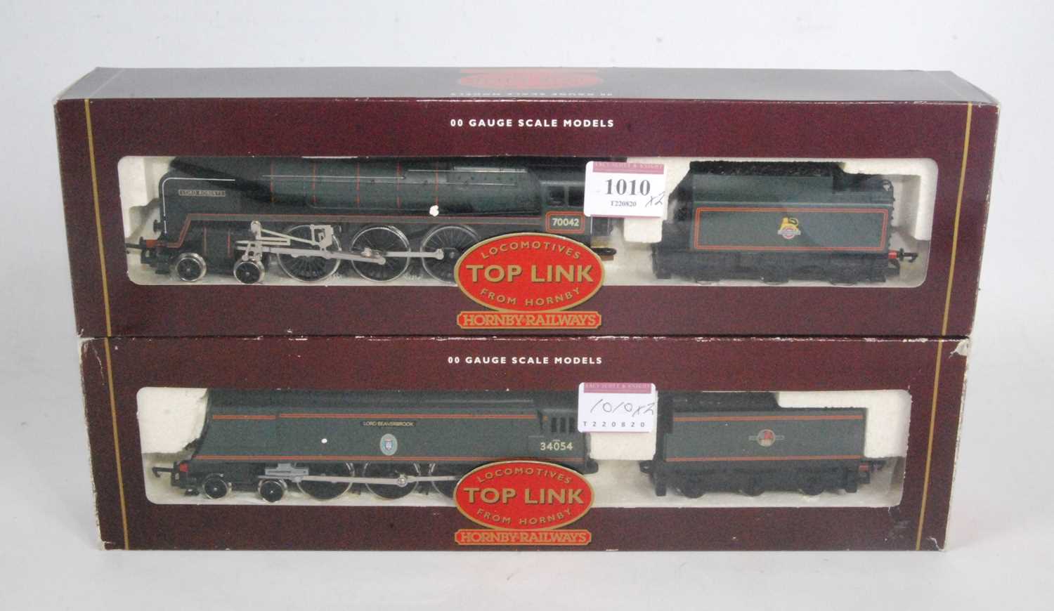 Lot 1010 - Hornby Top Link R2010 Britannia class engine...