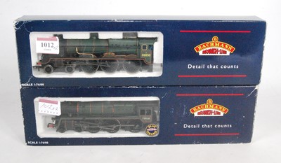 Lot 1012 - Bachmann 31-406 BR lined green late crest...