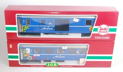 Lot 381 - LGB ref. 37673 and 37690 two further coaches...