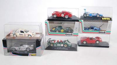 Lot 2807 - Eight various boxed and plastic cased 1/43...