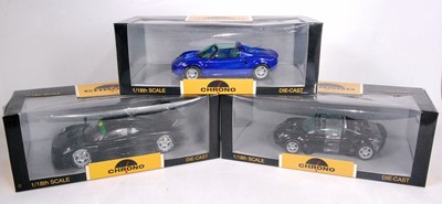 Lot 2817 - A Chrono 1/18 scale boxed Lotus racing car...