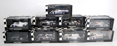 Lot 2827 - Nine various boxed as issued Minichamps 1/43...