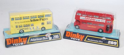 Lot 2039 - A Dinky Toys bubble packed public transport...