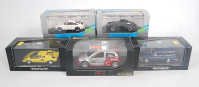 Lot 2829 - A collection of various boxed Minichamps and...