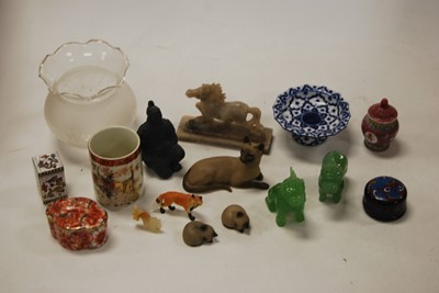 Lot 64 - A box of miscellaneous items, to include...