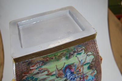 Lot 122 - A large 19th century Chinese Canton floor vase...