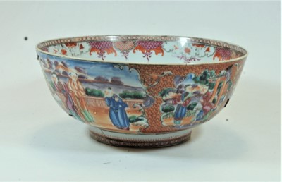 Lot 126 - A 19th century Chinese Canton bowl, the...